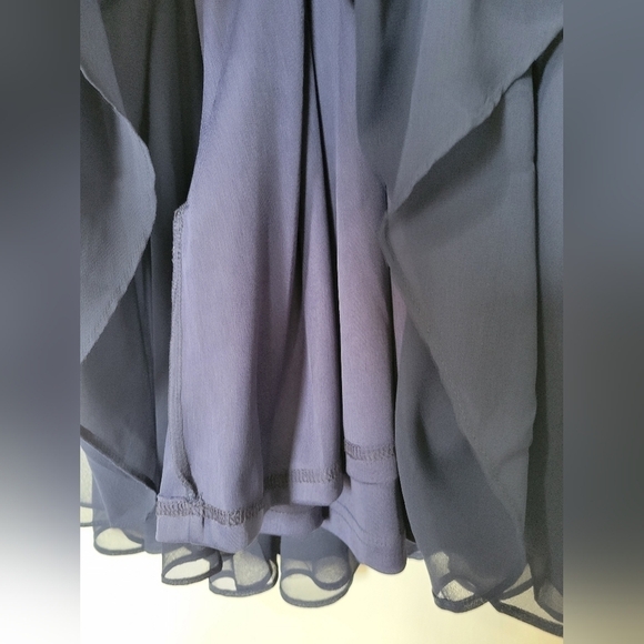 NWT Lulu's True Bliss Navy Blue Maxi Dress Size S - Picture 8 of 14